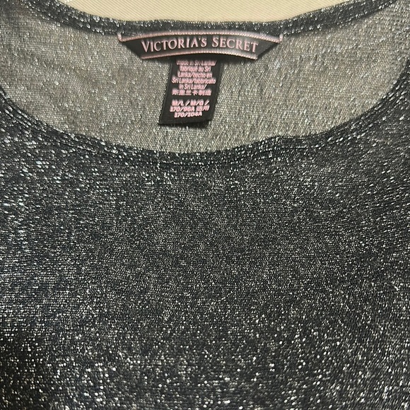 Victoria's Secret Shimmering Gray Top - Picture 2 of 5